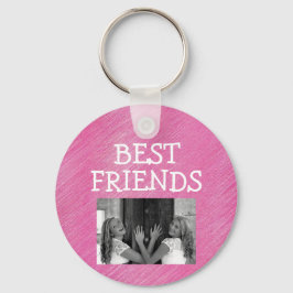 Niedlich Pink Best Friends Besties BESTE FREUNDIN  Schlüsselanhänger