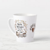 Niedlich Pink Cat Latte Tasse - Sweet & Stylish Ca (Linke Ecke)