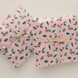 Niedlich Pink Christmas Geschenkpapier