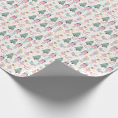 Niedlich Pink Christmas Nutcracker Ballet Geschenkpapier (Ecke)