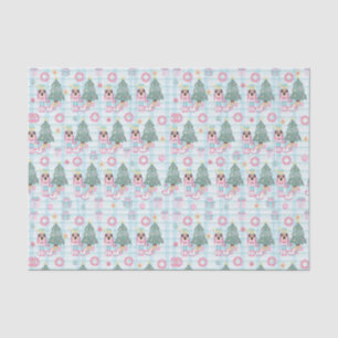 Niedlich Pink Christmas Nutcracker Ballet Seidenpapier