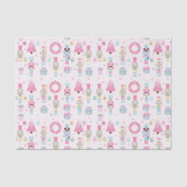 Niedlich Pink Christmas Nutcracker Ballet Seidenpapier