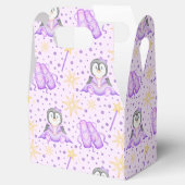 Niedlich Pink Christmas Sugarplum Pinguin Geschenkschachtel (Geöffnet)