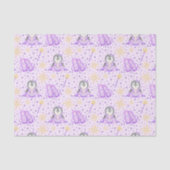 Niedlich Pink Christmas Sugarplum Pinguin Seidenpapier (Vorderseite)