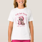 Niedlich Pink Christmas T-Shirt (Vorderseite)