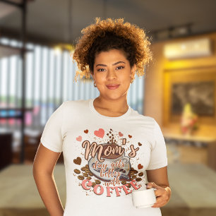 Niedlich Pink Der Tag der sonnigen Mama wird mit K Tri-Blend Shirt