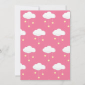 Niedlich Pink Ein bisschen Sonne beim Karrot Gebur Einladung (Rückseite)