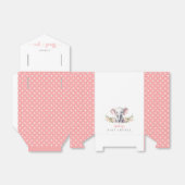 Niedlich Pink Elephant Baby Girl Dusche Vielen Dan Geschenkschachtel (Ungefaltet)