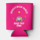 Niedlich-Pink-Familienfahrt Dosenkühler (Vorderseite)