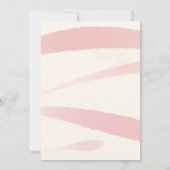 Niedlich Pink farbenfrohe Balloons Girl's Birthday Einladung (Rückseite)