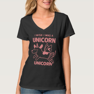 Niedlich Pink Flying Unicorn - Kawaii Magische Fan T-Shirt