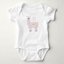 Niedlich Pink Ganzlama Fun Baby