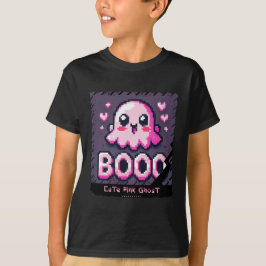 Niedlich Pink Ghost: Sweet and Spooky-Shirt-Junge T-Shirt