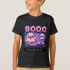 Niedlich Pink Ghost: Sweet and Spooky-Shirt-Junge T-Shirt