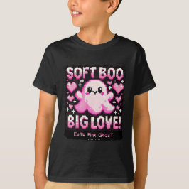 Niedlich Pink Ghost: Sweet and Spooky-Shirt-Junge T-Shirt