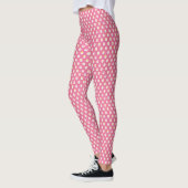 Niedlich Pink Girl Blumen Leggings (Links)