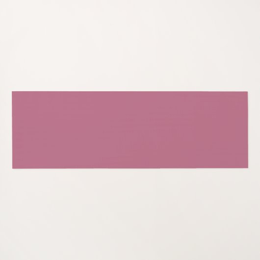 Niedlich Pink Girly Yoga Mat Yogamatte (Rückseite (Horizontal))