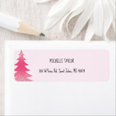 Niedlich Pink Glitzer Weihnachtsbaum (Insitu)