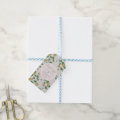 Niedlich Pink Green Clovers & Lucky Coins Vielen D Geschenkanhänger (Mit Garn)
