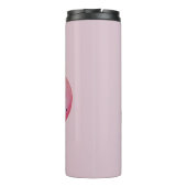 Niedlich Pink Guinea Schweinefleisch Lieben Sie am Thermosbecher (Rückseite)