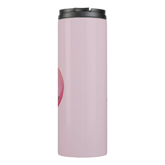 Niedlich Pink Guinea Schweinefleisch Lieben Sie am Thermosbecher (Rückseite)