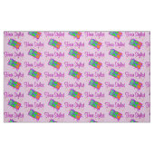 NIEDLICH PINK HAIR STYLIST STOFF (Fat Quarter (45,7 x 55,9 cm))