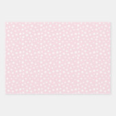 Niedlich Pink Happy Birthday Pattern Geschenkpapier Set (Vorderseite 3)