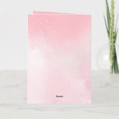 Niedlich Pink Happy Mother Day 3 Foto Karte (Rückseite)