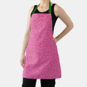 Niedlich Pink Hearts #mothersday Koch Baker Womens Schürze (InSitu)