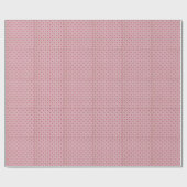 Niedlich Pink Hearts Romantisches Muster Valentine Geschenkpapier (Flach)