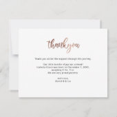 Niedlich Pink Hello Foto Kinderankündigung Ankündigung (Rückseite)