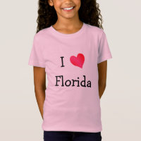 Niedlich Pink I Liebe Florida