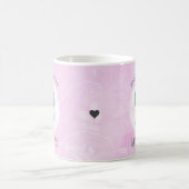 Niedlich Pink Jane Eyre Portrait Reader I Verheira Kaffeetasse (Mittel)
