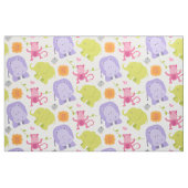 Niedlich-Pink-Jungle-Tiere Baby-Mädchen Custom Mon Stoff (Fat Quarter (45,7 x 55,9 cm))