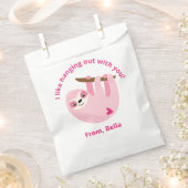 Niedlich Pink Kids Valentinschule Klassenzimmer Geschenktütchen (Ausgeschnitten)