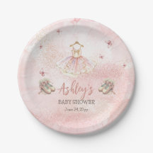 Niedlich Pink Kleine Ballerina Tutu Girl Babydusch