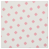 Niedlich Pink Lucky Klee Muster Stoff (Muster)