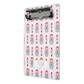 Niedlich Pink Matryoshka Nesting Doll Mini Klemmbrett (Gewinkelt2)