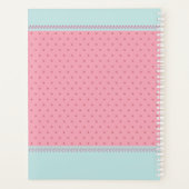 Niedlich Pink Matryoshka Russische Puppe Planer (Rückseite)