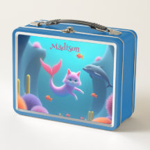 Niedlich Pink Mermaid Kitten