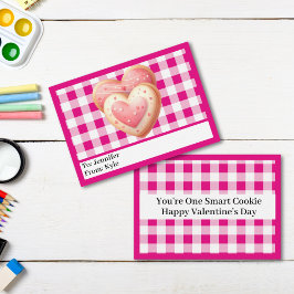 Niedlich Pink Mini-Klasse Valentinstag Mitteilungskarte