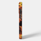 Niedlich Pink Mit Monogramm Tortoiseshell Case-Mate iPhone Hülle (Rückseite / Links)