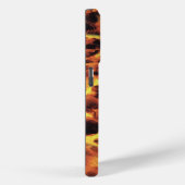 Niedlich Pink Mit Monogramm Tortoiseshell Case-Mate iPhone Hülle (Rückseite / Rechts)