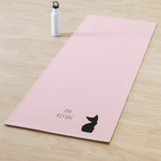 Niedlich, pink oder minze, Zen Kitten Yogamatte (Beispiel)