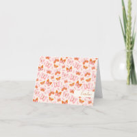Niedlich Pink Orange Boho Butterfly Personalisiert