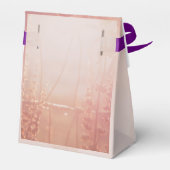 Niedlich Pink Owl Vielen Dank Baby Dusche Geschenkschachtel (Rückseite)