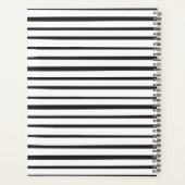 Niedlich Pink Panda Girly Personalisiert Planer (Rückseite)