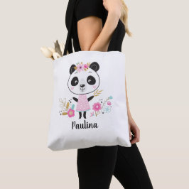 Niedlich Pink Panda Tasche