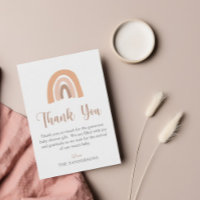 Niedlich Pink Pastel Boho Rainbow Baby Dusche