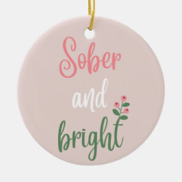 Niedlich Pink Pastell Sober Weihnachtsgeschenk Keramik Ornament